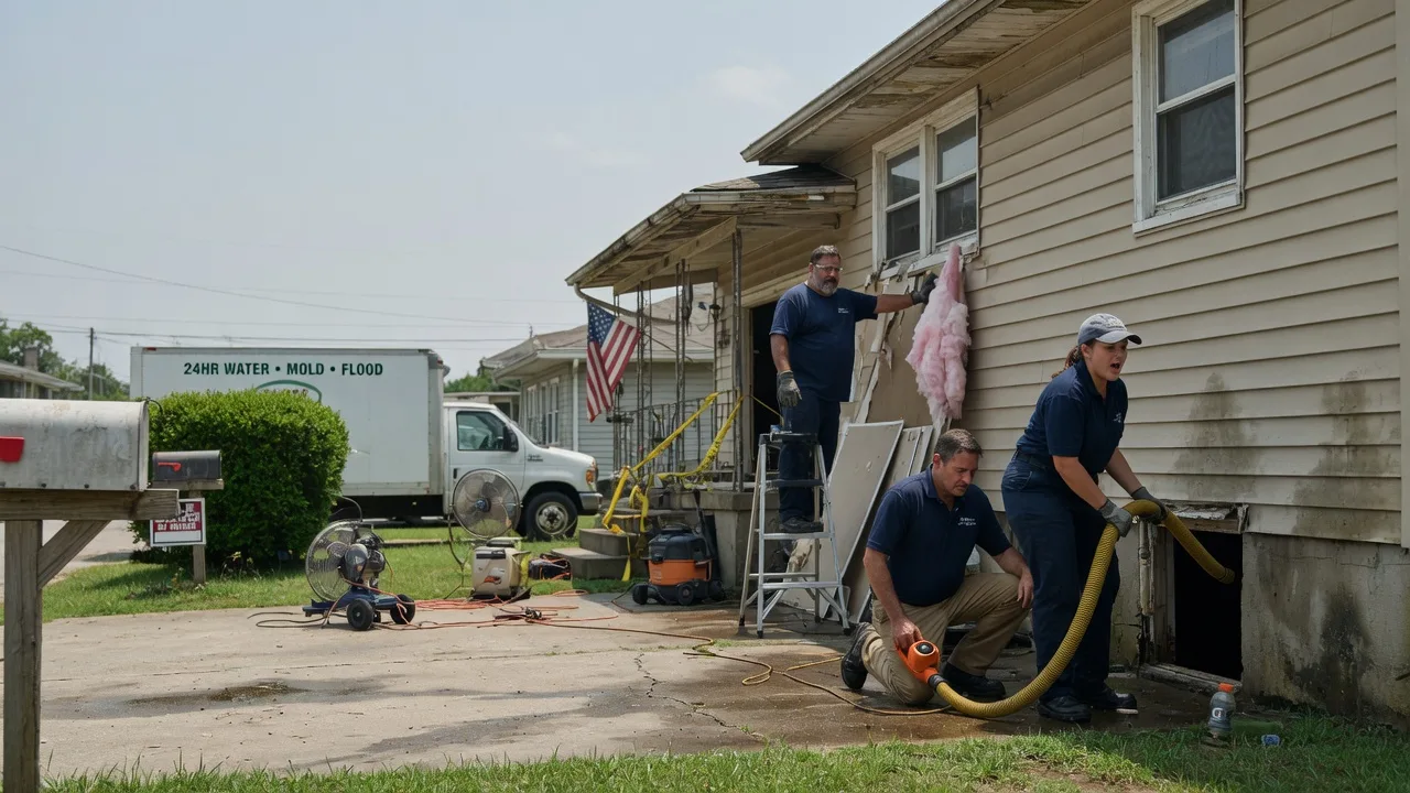 Water Damage Repair in Le Claire, IA near me